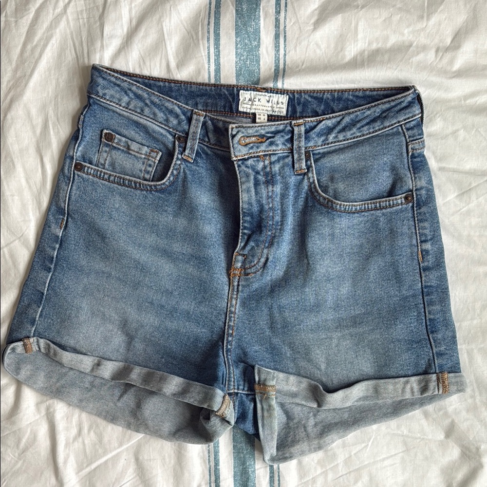 Jack Wills Classic Blue Jean Shorts